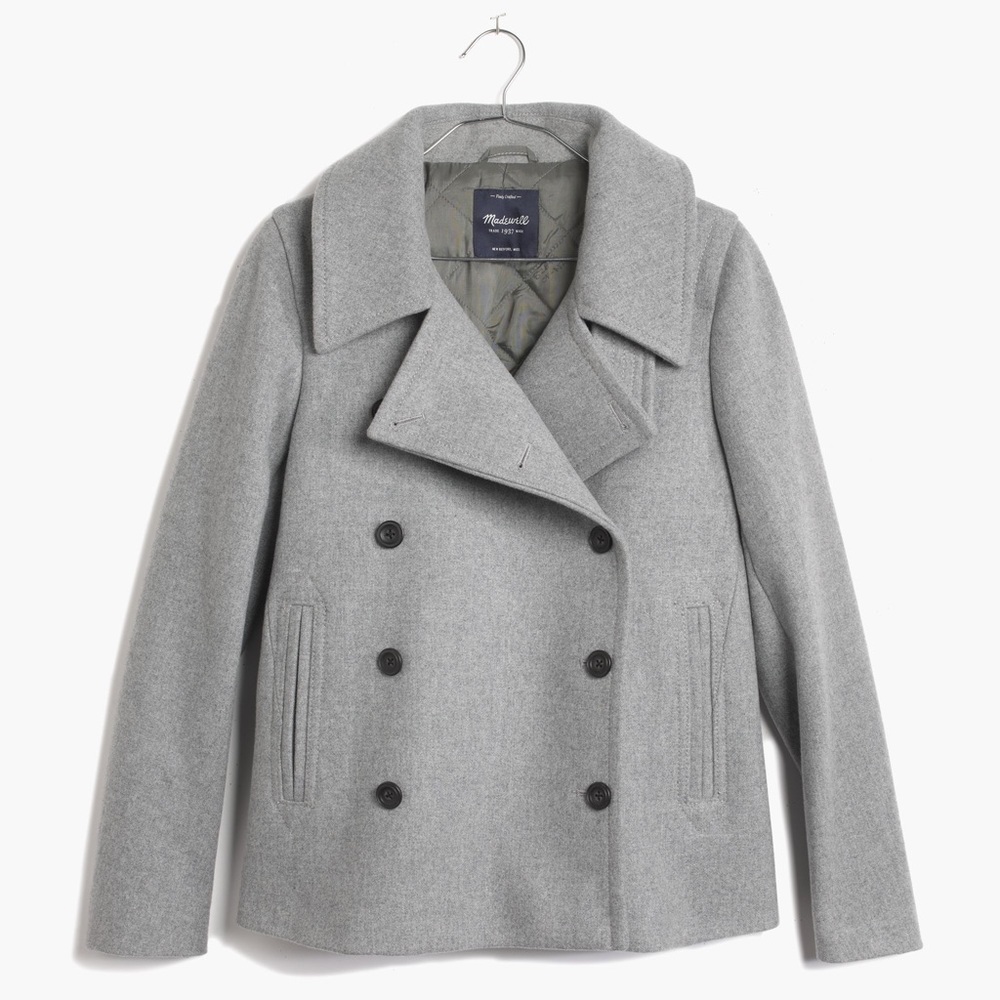 Madewell Military Crop Coat